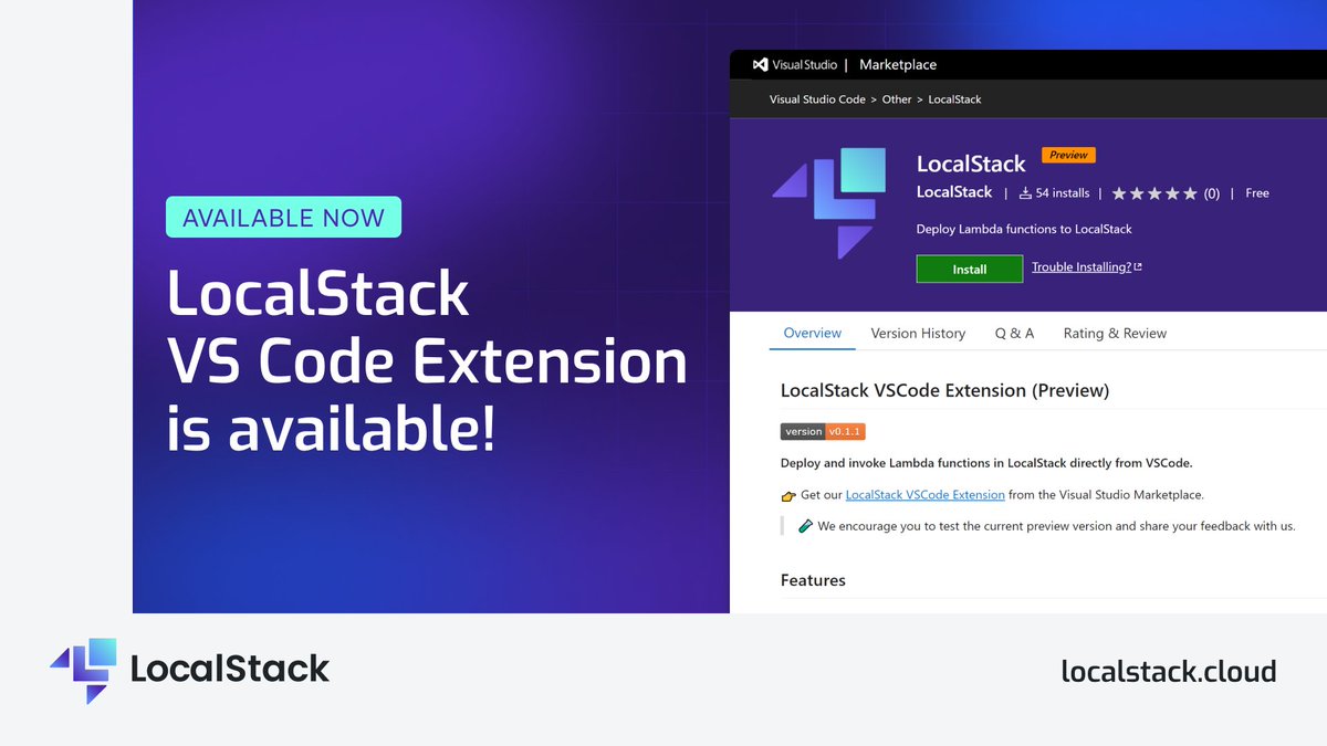 LocalStack tweet media