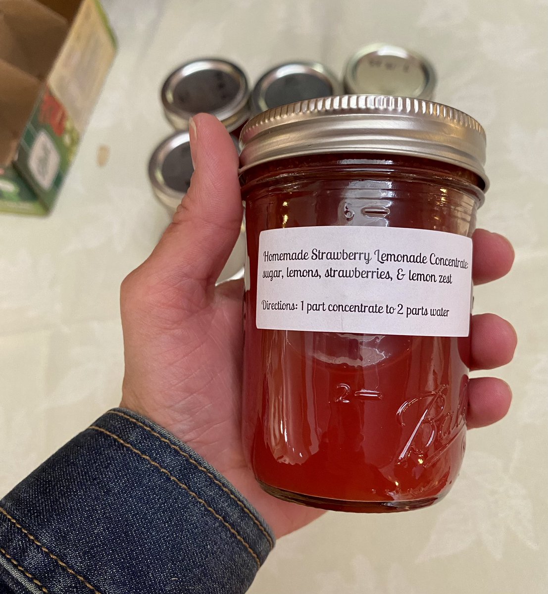 Our @rfkcommunity #DoctorFranklinPerkinsSchool 10th graders created a few farm-to-table treats that they sold at our Farmers Market yesterday with seasonal, fresh strawberries!