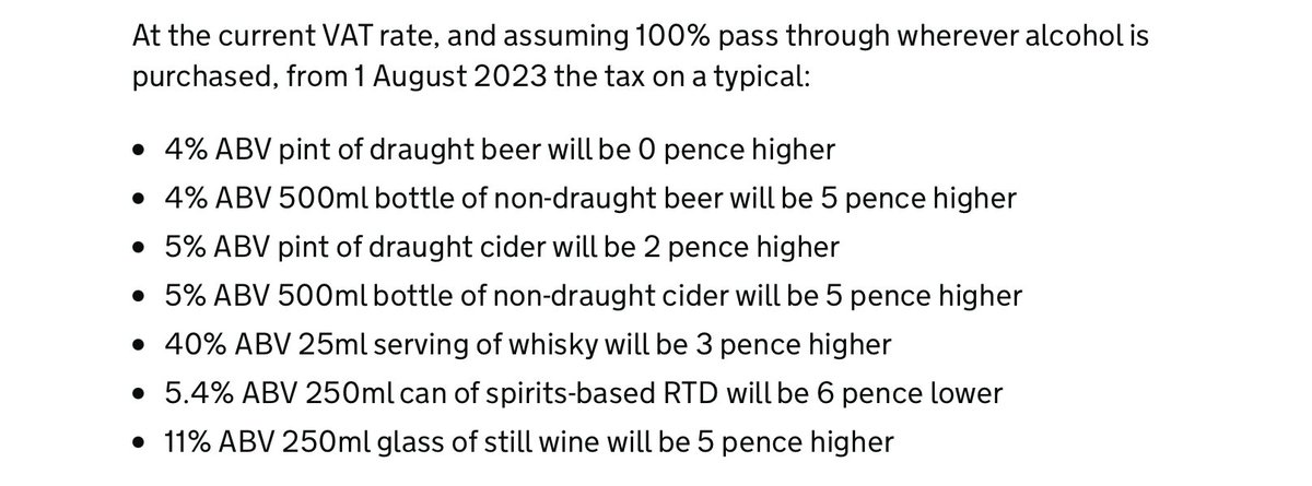 StudioCee's tweet photo. @RishiSunak 250ml cans of spirit based RTD will be lower. Everything else will be higher. A pint of beer will stay the same. 

EU legislation sets harmonised minimum rates.
This means that EU countries are free to apply excise duty rates above these minima. https://t.co/wwMvo5YgYe