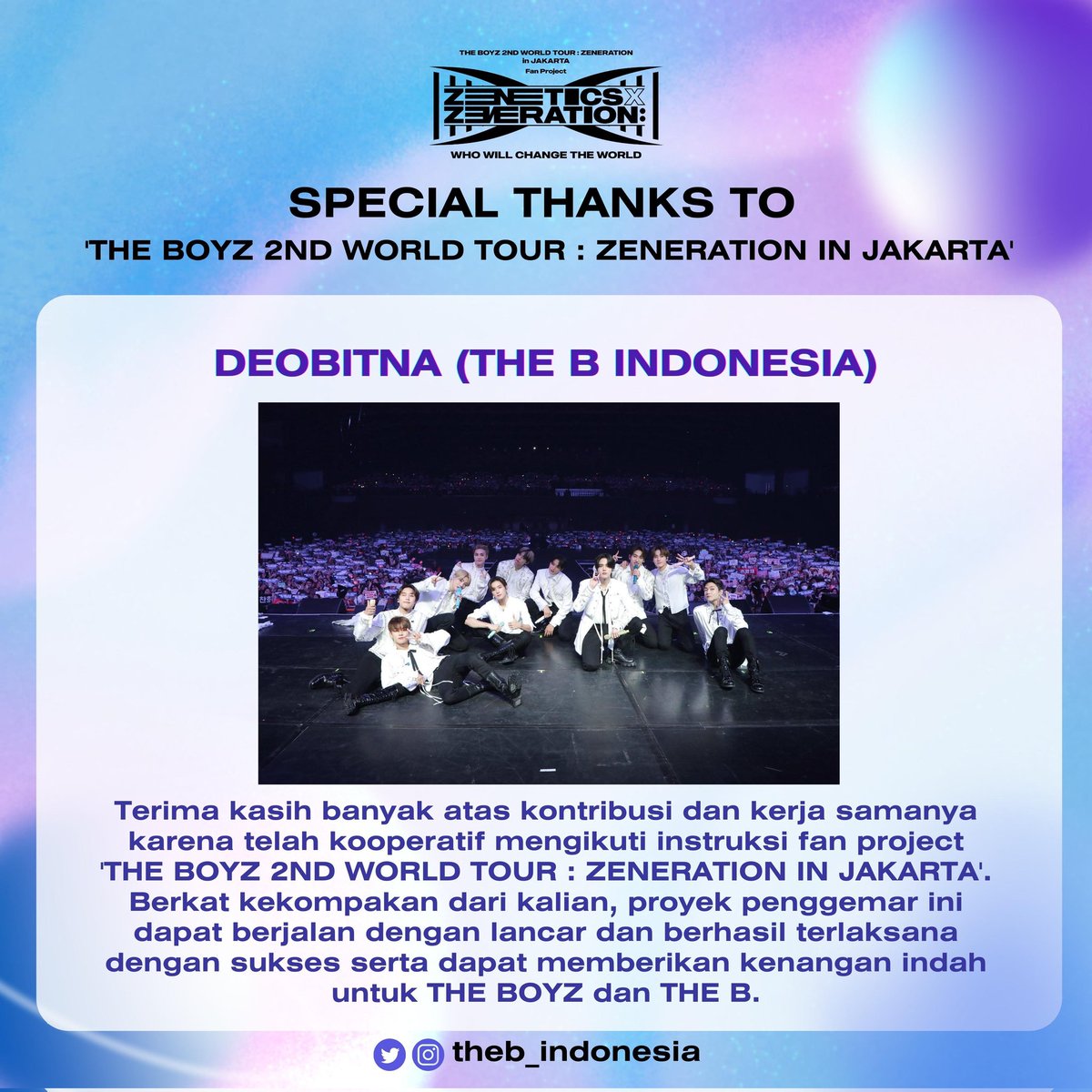 THE B INDONESIA (HIATUS) tweet media