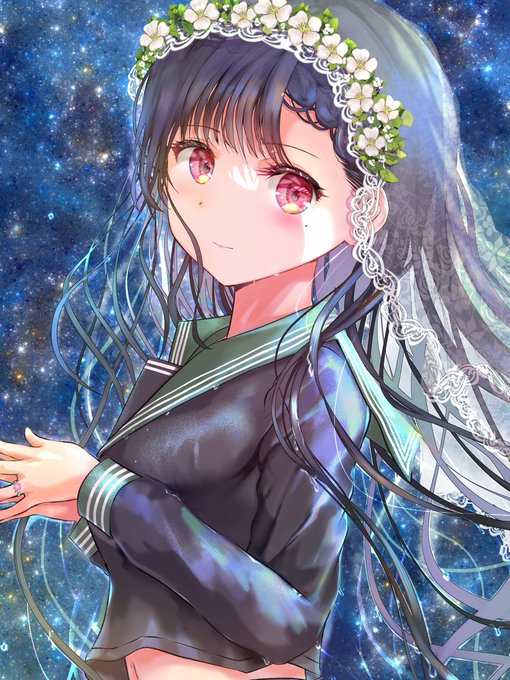 創作イラスト
「水の島と水の花嫁」 