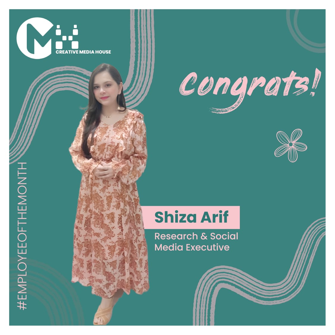 creativemh2017's tweet photo. Putting our hands up for our Employee of the Month Shiza Arif.
Thank you for going above and beyond!
#creativemediahouse #employeeofthemonth #eom #celebratingexcellence #marketing #marketingagency #digital #digitalmarketing #branding #socialmedia #socialmediamarketing https://t.co/yF24s6JKNV