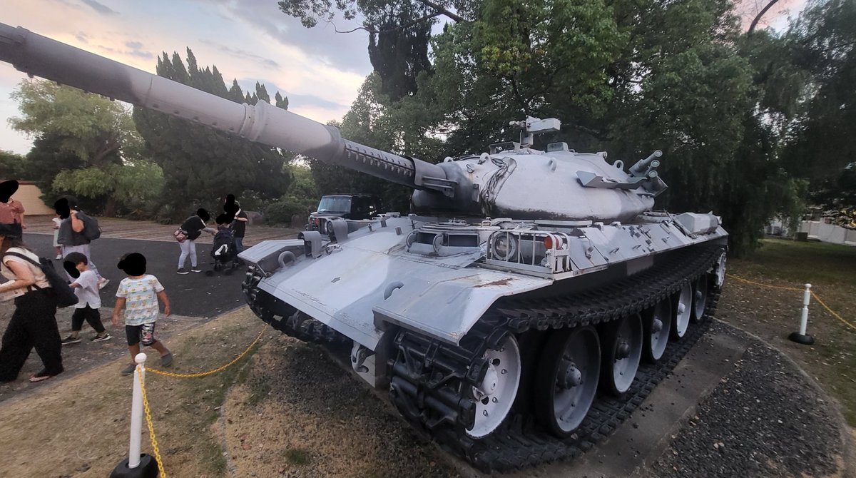 shijimi_atelier's tweet image. ウェザリングの勉強に来ました😍

めちゃめちゃ勉強になりました✨

#74式戦車
#74式