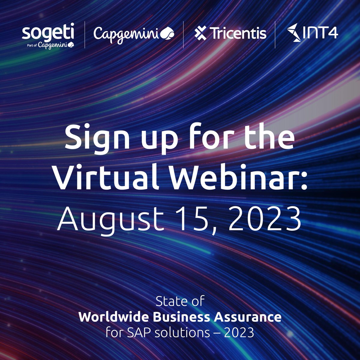 sogeti's tweet image. Join @MBuenen at the upcoming webinar on August 15, along with speakers from @Capgemini &amp;amp; @Tricentis, as they discuss key takeaways from the &apos;State of Worldwide Business Assurance for SAP solutions 2023&apos; report. Register now : bit.ly/3Qin4uC #SAPBusinessAssurance2023