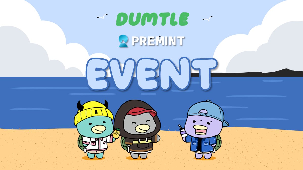 DDMTOWN DUMTLE NFT Premint🐢 

🎁Guaranteed x 10spot

🔗Premint Event Link 
premint.xyz/ddmtown/ 

#whitelist #nft #NFTGiveaway #NFTCommunity #ddmtown
