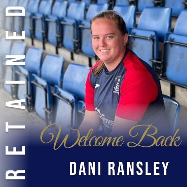 🚨 signing alert 🚨 Excited to welcome back @daniransley11 for 23/24 season. Dani was a pivotal player in the back 4 for us last season and we are excited she has put pen to paper and will be back for the coming season ✍🏽⚽️🔵🔴 Dani is available to sponsor 💰🤝🏽