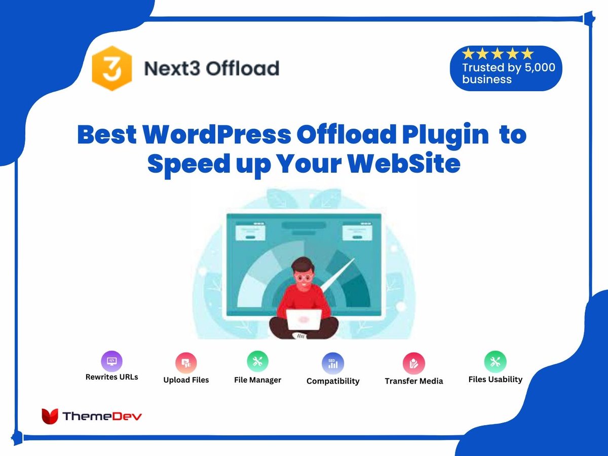 williamjhonson_'s tweet image. 💥Next3 Offload is a top-rated WP plugin that makes website superfast. 
🔥It automatically copies images, videos, documents, and any other WP media files to Amazon S3, DigitalOcean Spaces, or Google Cloud Storage.
👉themedev.net/next3-offload/
#WPOffloadMedia #Offload #best_plugin