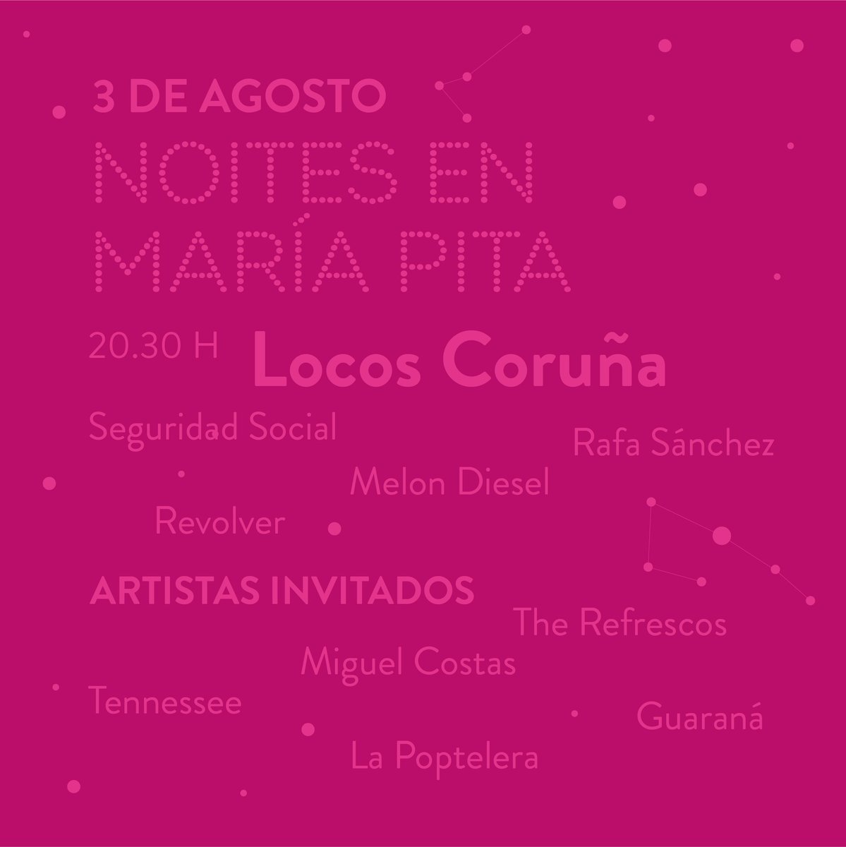 BlogBusurbano's tweet image. ❗Hoy jueves 3/08:

#BusUrbano para volver a casa después del megaconcierto #LocosCoruña en #MaríaPita
#FiestasDeMariaPita2023

01:30h

➡ 7 líneas a barrios desde #PuertaReal (sólo ida):
#Lín1 #Lín1A #Lín3A
#Lín6 #Lín7 #Lín11 #Lín21

➡ #Búho cada h.desde #SanAndrés 121 #Par167