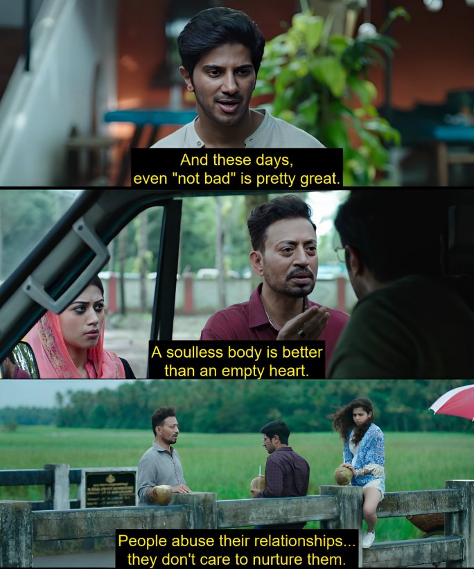 Watched Karwaan and life is good again🤲🏻

#5yearsofKarwaan #karwaan #Bollywood