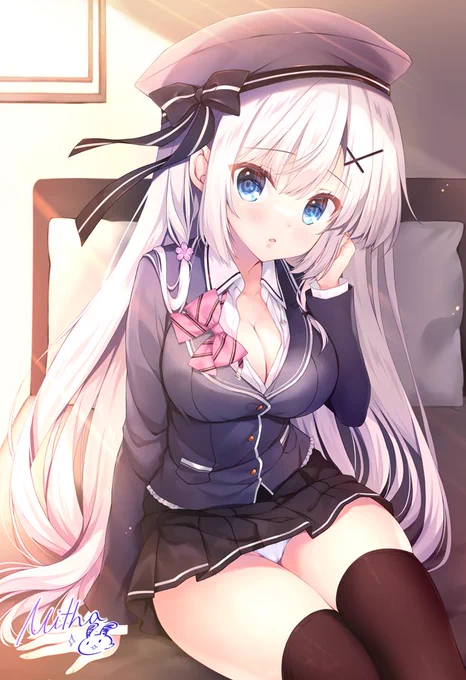 やえかちゃん2枚目 ちょっぴりえっちな雰囲気に…!