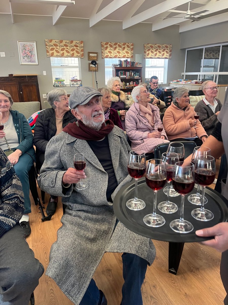 HelderbergSoc's tweet photo. The band 'Brass Keys' brought joy and entertainment to the residents of Silver Oaks Lodge, one of HSFA's Assisted Living units. With Nick Ames on trumpet and vocals, Dave Betts on keyboard &amp; Kerry Betts as second vocalist, the band touched everyone in attendance. Thankyou. https://t.co/pwWFP6oCLB