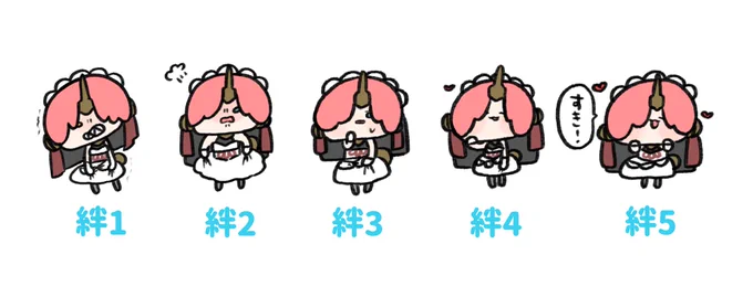 ほぼ呻き声だけなのにドラマチックなフランちゃんの絆ボイス