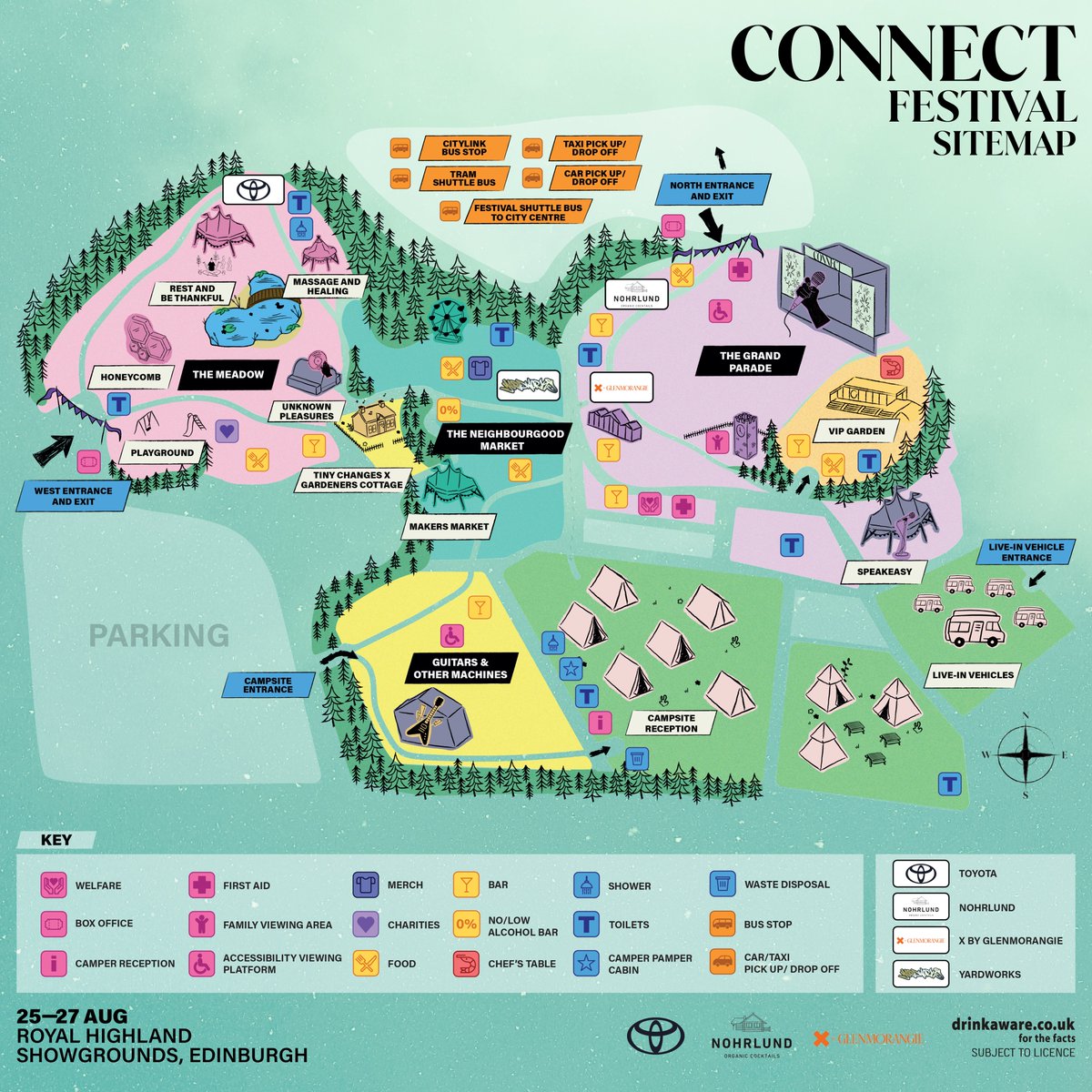 ConnectFestSCO's tweet photo. We've put together a complete guide to Connect, which covers everything from the site map, how to get to the festival, things you can bring if you’re camping, how to find out about the secret sets and so much more.

Read | https://t.co/WZzbmxmS1P https://t.co/F5QgW89Gxq