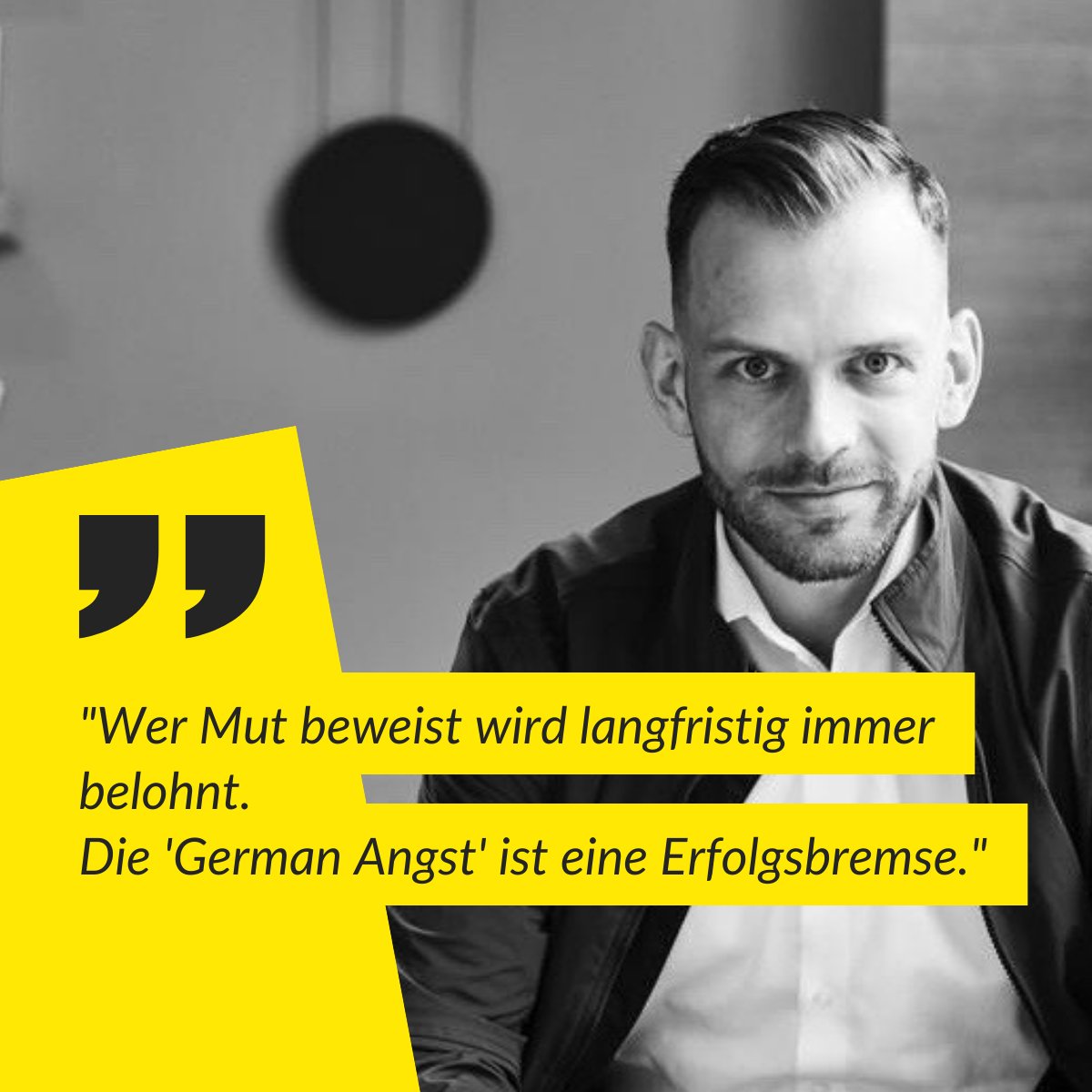 Wer kennt sie nicht - die gute alte “𝐆𝐞𝐫𝐦𝐚𝐧 𝐀𝐧𝐠𝐬𝐭”? Mutlos, skeptisch und zögerlich an bisher Unbekanntes herangehen. Warum es gut ist, sie zu überwinden, lest Ihr hier: 
linkedin.com/feed/update/ur…
#GermanAngst #RealEstate