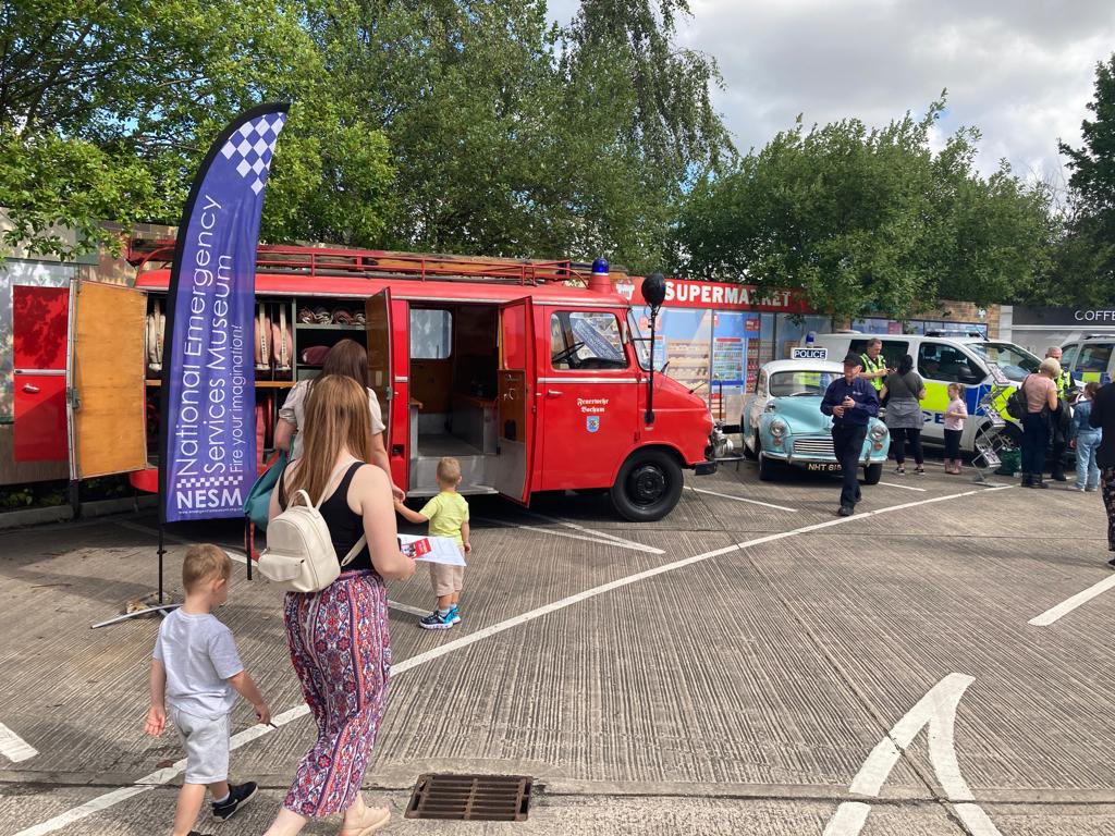 NESMUSEUM's tweet photo. #TeamNESM are back out on the road again today at @LifewiseCentre for their open day. If youโre out and about give them a wave ๐ @SYFR @syptweet https://t.co/sVpwVa8dA8