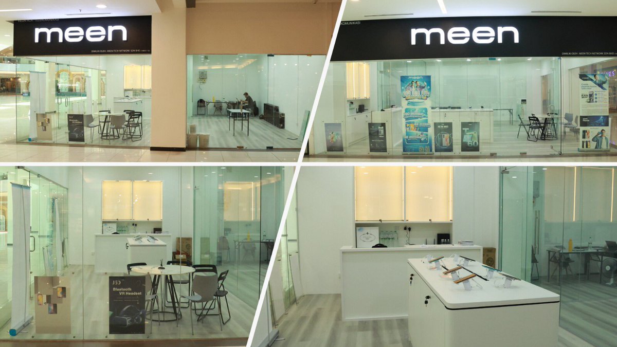 meen_malaysia's tweet photo. π₯³We've just opened our very first #meen offline experience store in #kualalumpur !
πViva Home G-69, 85, Jalan Loke Yew, Taman Miharja, 55200 Kuala Lumpur, Wilayah Persekutuan Kuala Lumpur
#meenphone #meenM60series #mobiles #mall #meentech #meenshop #Malaysia #fashion https://t.co/yWXUh7NsHq