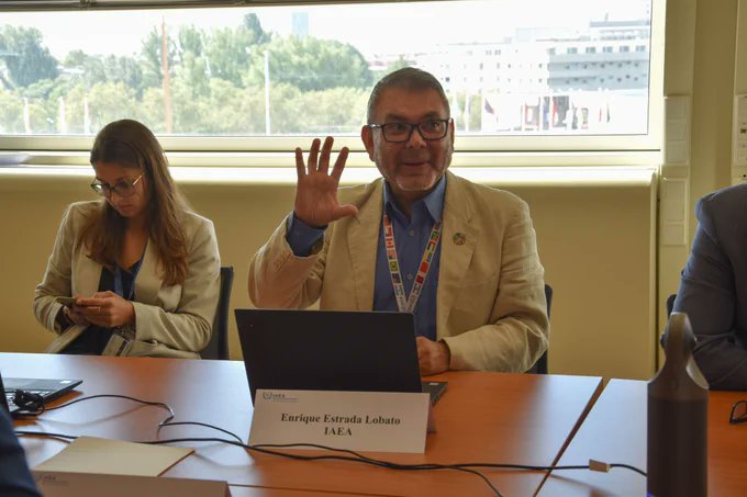 <a href="/JoEmbassyAT/">Embassy of the Hashemite Kingdom of Jordan-Vienna</a> <a href="/Kuwait_vienna/">KuwaitEmbassy-Vienna</a> <a href="/OmanEmbassyAT/">سفارة سلطنة عمان - فيينا OMAN EMBASSY-VIENNA</a> <a href="/QatarEmb_Vienna/">Qatar Embassy-PM, Vienna</a> <a href="/ViennaYemen/">Yemen Embassy Vienna</a> <a href="/ksamissionun/">Saudi Arabia Mission to the UN 🇸🇦</a> <a href="/UAE_IAEA/">UAE Mission - Vienna</a> تعمل الاتفاقية الإقليمية #ARASIA مع@IAEAorg لدعم البحث والتطوير وبناء القدرات في مجال العلوم والتكنولوجيا النووية 🔗tinyurl.com/iaeaarasia