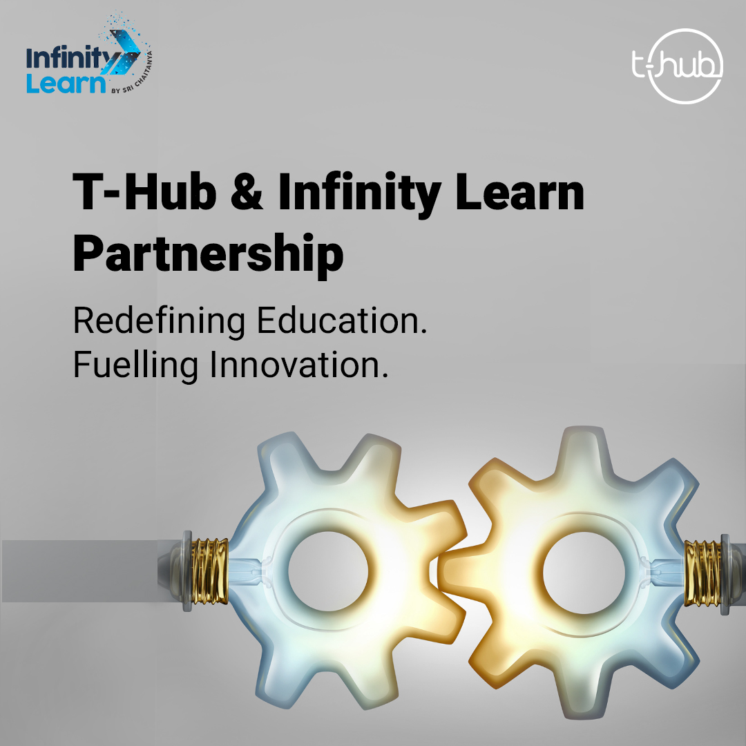 #THub signs an #MoU with @InfinityLearn_ to offer #Innovation Challenges, Judges/Panellists/ CXO event invitations & #mentorship.

Learn how this collaboration will revolutionise the #education landscape!

Read: bit.ly/3OFgTPZ

#InnovateWithTHub #THubPressRelease #PR