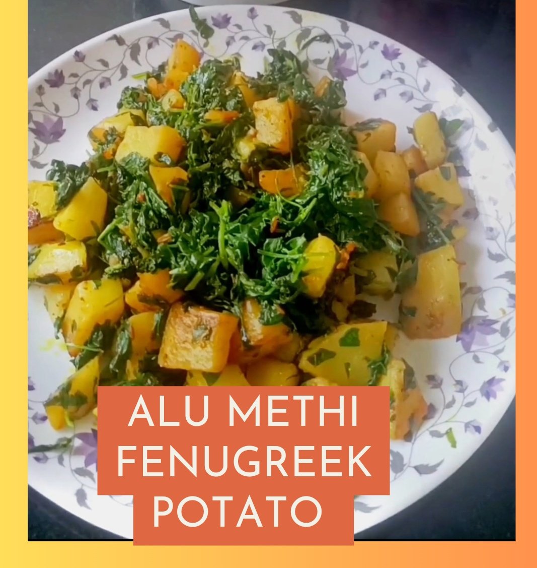 Deliciously aromatic Alu Methi - a perfect blend of potatoes and fenugreek leaves, creating a flavorsome Indian delight! 
New Reel Here 👇🏽instagram.com/reel/CvemneVoS…
#indianrecipes 
#indiajapan #indonihon
#Namaste_Konnichiwa 
#ConnectingHimalayaswithMountFuji #インド #インドカレー