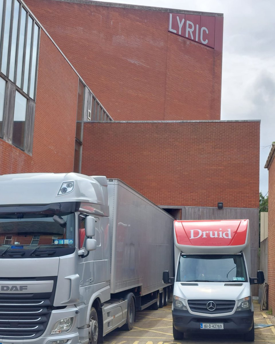 DruidO'Casey has arrived at @LyricBelfast! Performances begin this Saturday and run until Saturday 19 August Tickets selling fast ➡️ bit.ly/3OuNB6x 📸 Barry O'Brien