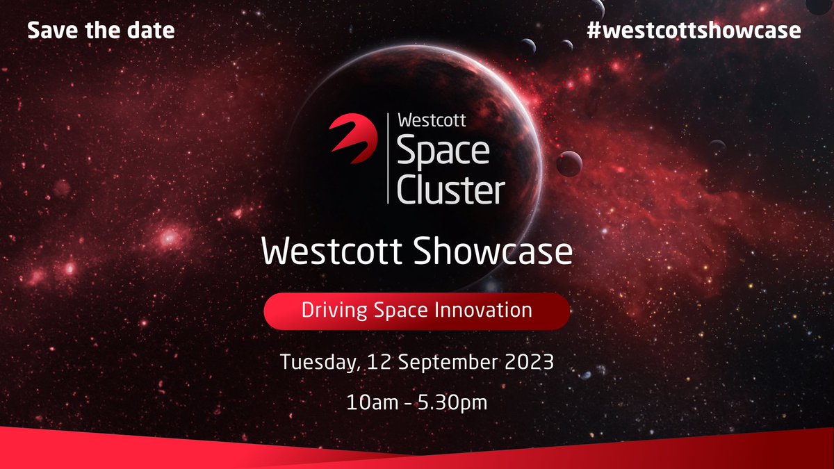 WestcottVP's tweet photo. Meet & network with Westcott Space Cluster companies, businesses from across the park, academia & the space community at Westcott Showcase 12th Sept https://t.co/BI4Y1DJR4H @WestcottVP @WestcottSpace @BucksLEP @SatAppsCatapult @urathrusters @bbfuk #westcottshowcase #Bucks https://t.co/QoV2GLwhwf