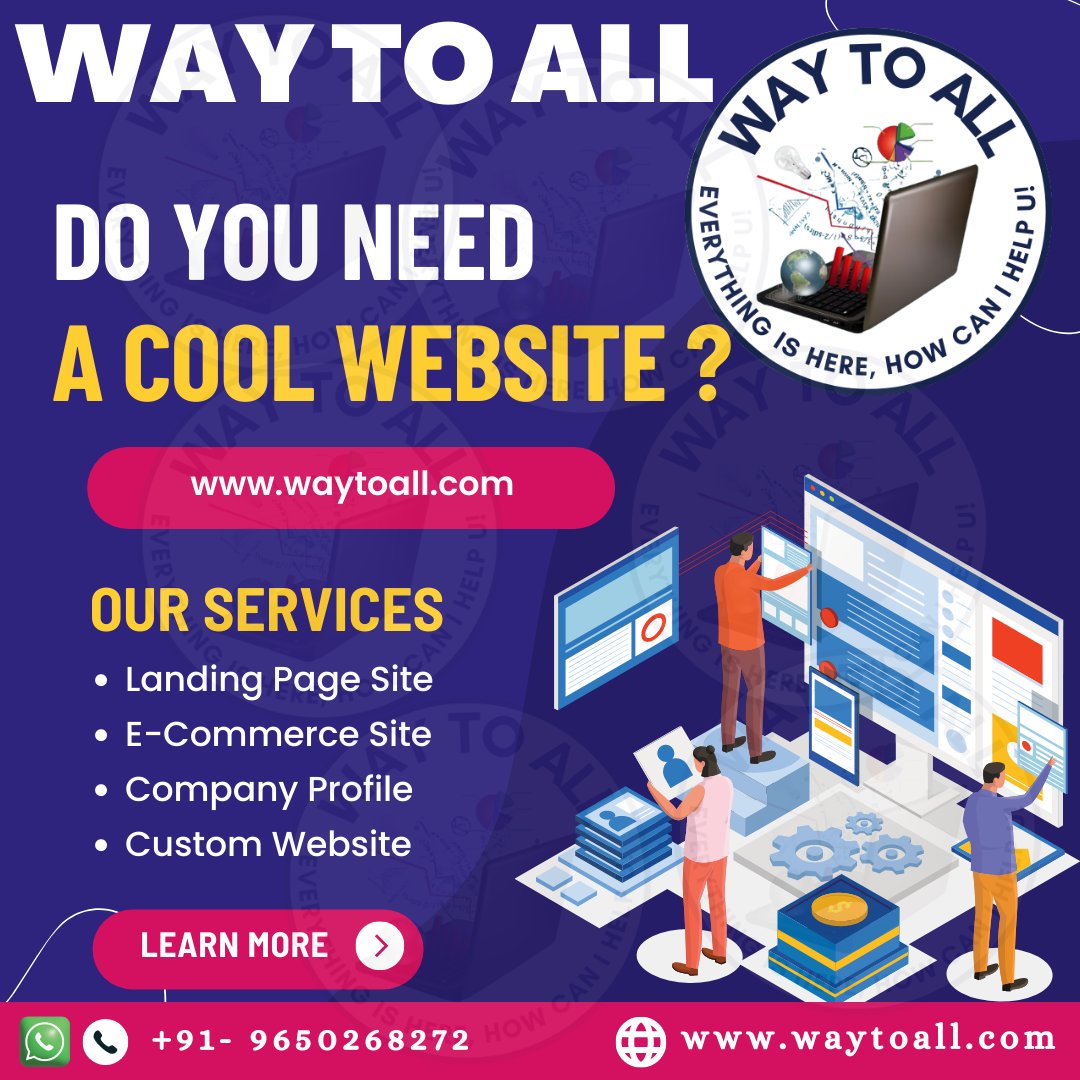 digitalwaytoall's tweet image. Exciting News! 
Hey! As a Way To All, I don't need a cool website, but YOU certainly do! 
So, if you're ready to take your online journey to the next level, check out these top website builders like WordPress. 
#WebsiteGoals #CoolWebsite  #WebDesign  #WebDesignInspo #SocialMedia