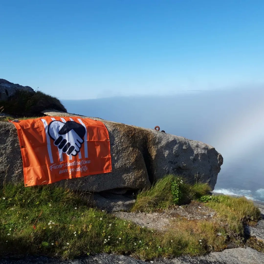 La solidaridad con más #6DeLaSuiza llega hasta el Cabo Knivskjelodden, el cabo más al norte de Europa al que se puede llegar andando🧡

#6DeLaSuiza #SOLIDARIDÁ 
#MuchasMásDe6