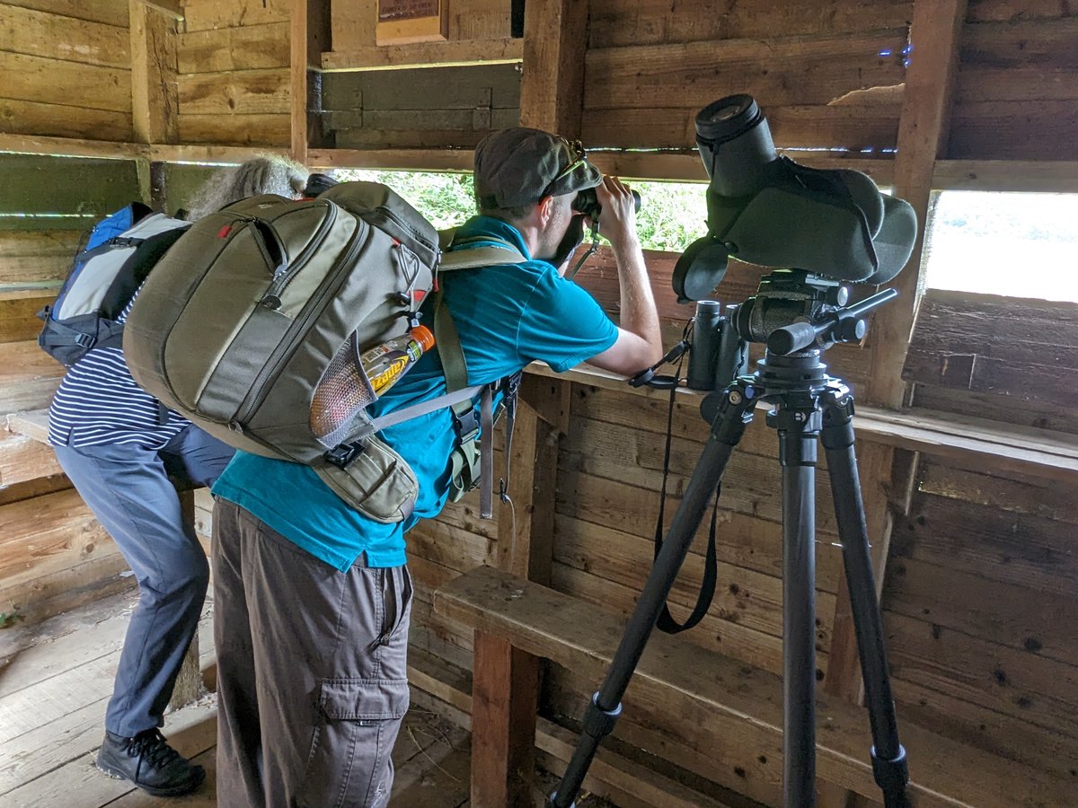 We had a wonderful @WalesNatureWeek walk around @LlandegfeddLake with @GmusicV, discovering the bugs bees and birds that can be found there. Follow us to stay up to date with the free events we have coming up and the work we're doing to enhance our local places for nature.