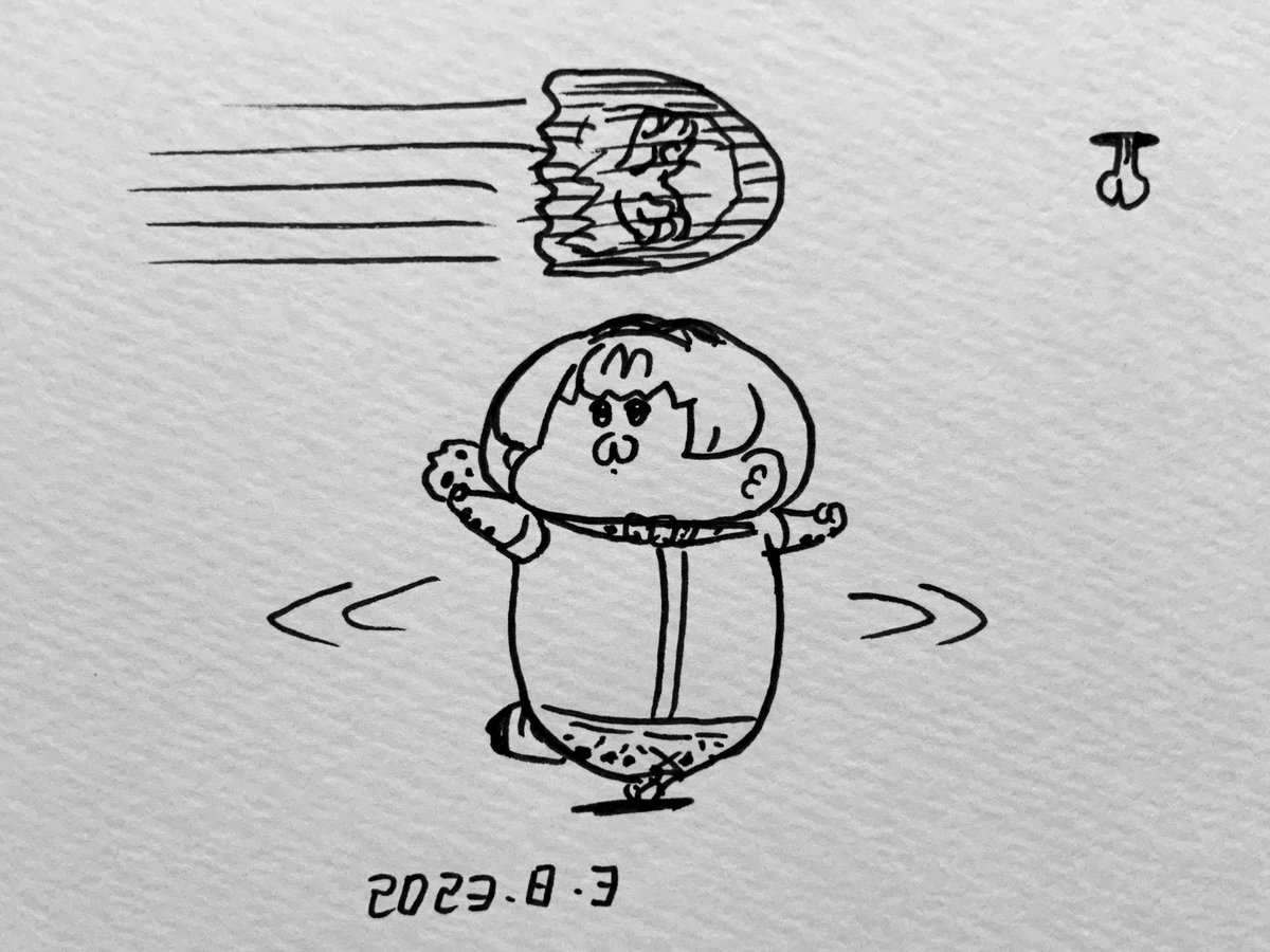 サーバルラリアットで波動拳をかわすサーバルちゃん