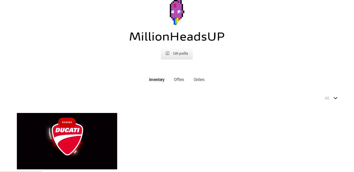 MillionHeadsUp's tweet image. Have trouble finding your Ducati Ignition appreciated token? No worries! Simply head to your Profile / Inventory section on @DucatiWeb3, and you&apos;ll discover this delightful bonus waiting for you. Happy hunting, fellow collectors! 🏍️🎁 #DucatiNFT #BuildOnXRPL #XRPL #XRPCommunity…