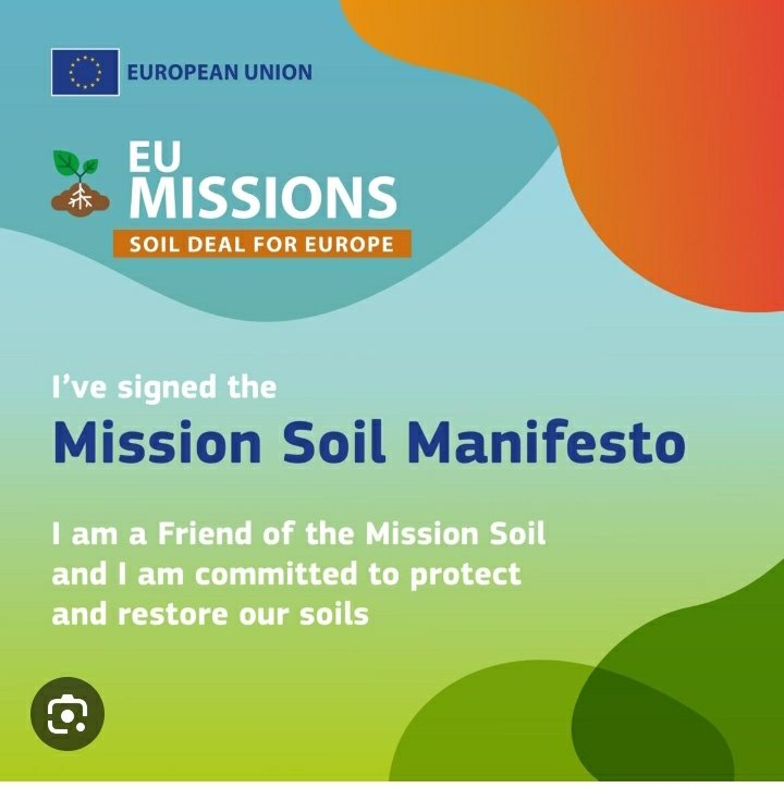 I signed the #MissionSoil Manifesto to #SaveSoil #ConsciousPlanet @erealacci @EleonoraEvi @RossellaMuroni @AgricolturaNews