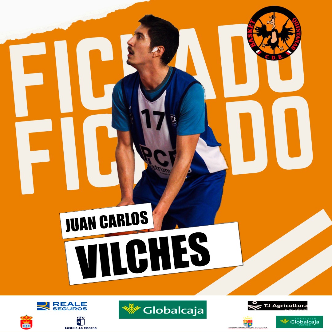 BGQUINTANAR's tweet photo. FICHAJE ✍🏻

JUAN CARLOS VILCHES

Vilches es un alero de 1,95m con mucha experiencia en liga EBA 🏀

Proviene del CB Tobarra por lo que conoce el grupo B a la perfección 🙌🏻

Estamos deseando verle en acción en el Ángel Lancho junto al resto de la plantilla 😏

🖤🧡 https://t.co/ZJ1NIo9hcH
