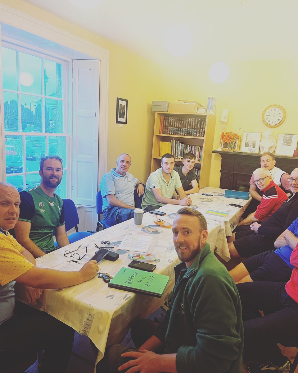 Introducing our New Mens Club Committee for the year ahead who met for the first time last night. 

We would like to wish our newly appointed Club Chairman John Eaton Jr and his team the very best for the year ahead  

#themightyraphoe