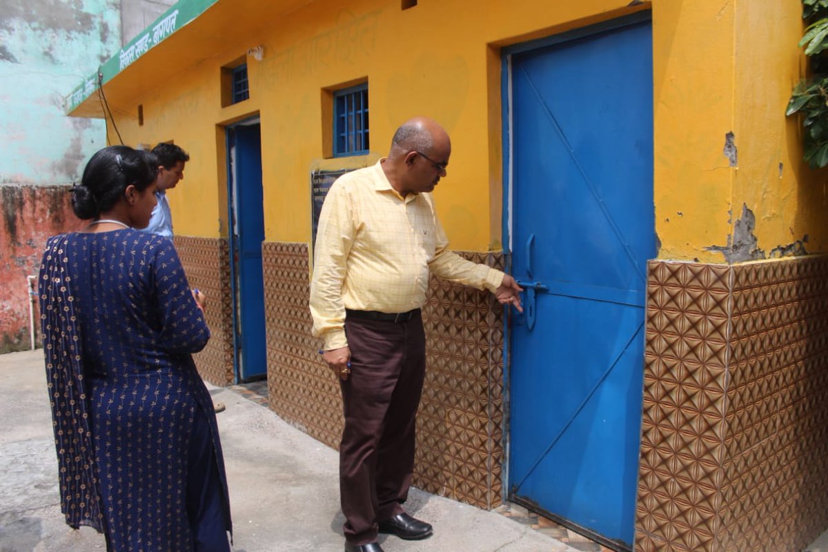 आयुष्मान भारत हेल्थ एंड वैलनेस सेंटर व आंगनवाड़ी केंद्र सिसाना का औचक निरीक्षण किया।