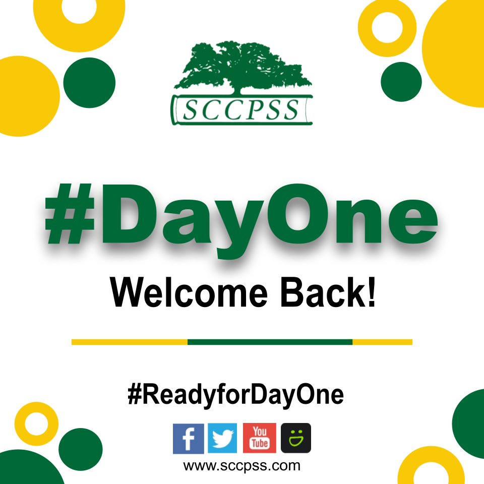 SCCPSS's tweet photo. Today is the day! ❤️ Welcome back SCCPSS! 🏫📚 https://t.co/09agxWuvFQ