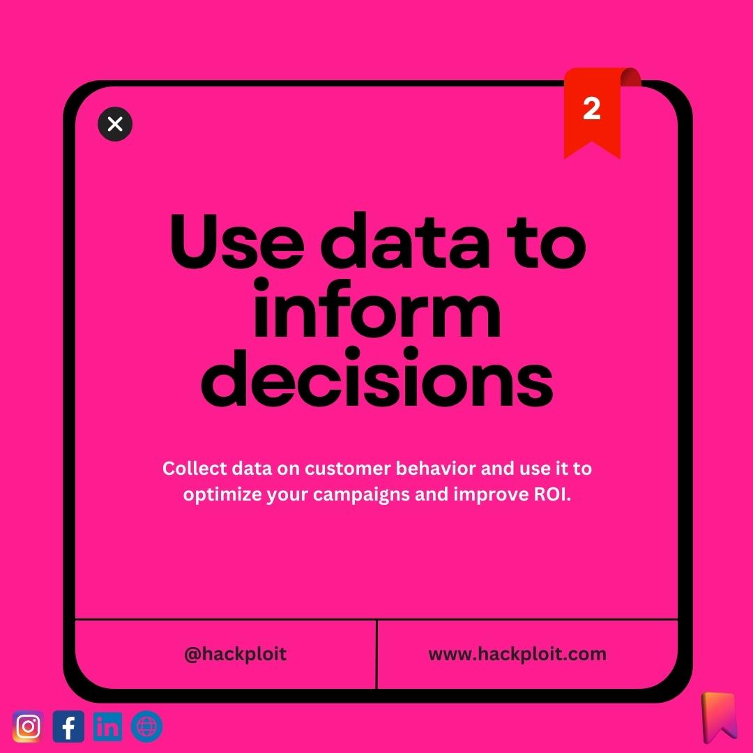 hackploitindia's tweet image. Boost your digital marketing prowess with 5 easy tips from Hackploit! Optimize content, conquer social media, master SEO, excel in email marketing, and analyze data for success. Elevate your online strategy now! 🚀📊✨ #DigitalMarketingTips #Hackploit #ContentOptimization