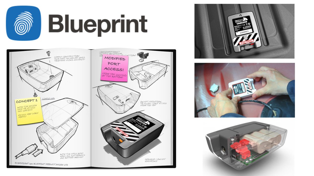 Our team worked closely with BlackTrack’s own in-house engineering team to deliver a product that was cost effective and easy to manufacture and assemble.
As a turnkey product development company, we specialise in transforming concepts into market-ready products. #Blueprint