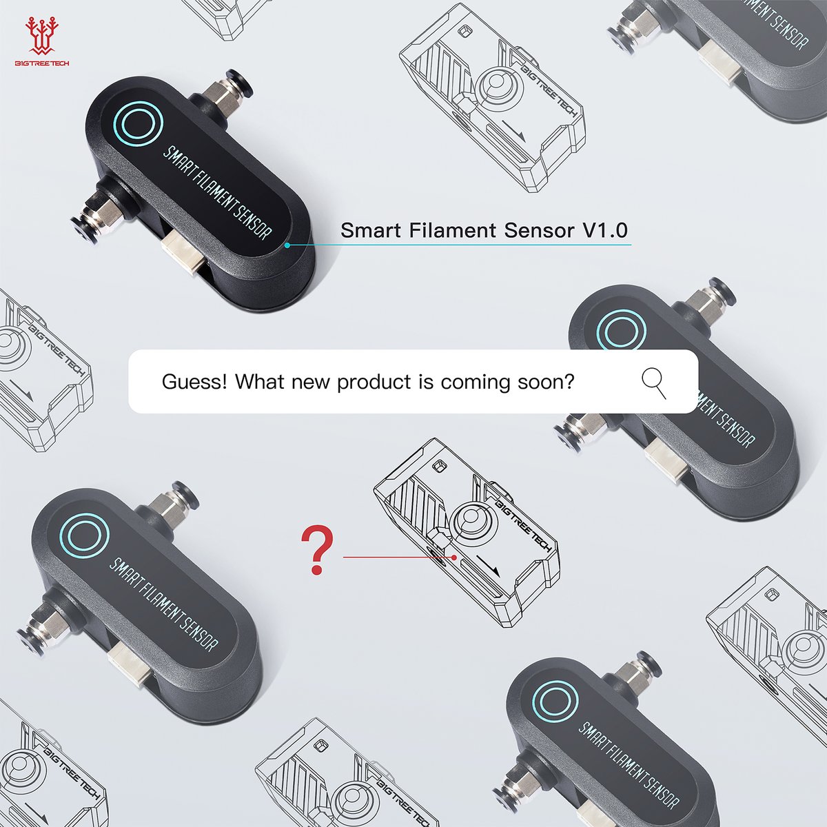 BigTreeTech's tweet photo. 🤔Can you guess what exciting new product is on the horizon?
Drop your answer in the comments below! 🔍💡

#BIGTREETECH #3DPrint #DIY #technology #Voron #Klipper #Marlin #RRF #newarrivals #teaser #game https://t.co/FbzilZj7HS