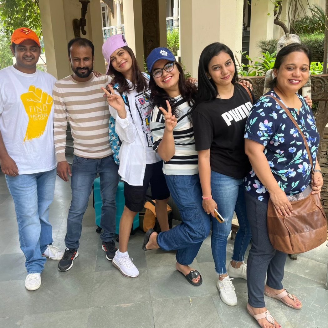 infoAnalytica's tweet photo. "Udaipur exploration, poolside joys - a fantastic Infoanalytica annual trip! 🌆🏊‍♂️ Thanks to The Royal Retreat Resort &amp; Spa for hosting us graciously. Cheers to teamwork, adventure, and memories. 🎉 #InfoanalyticaTrip #UdaipurExploration" https://t.co/Aoe4HayyS3