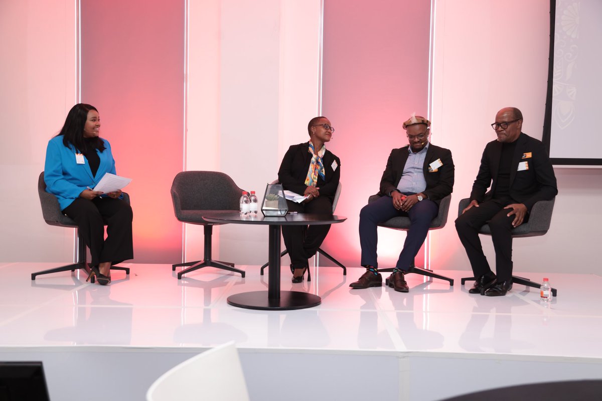 AWCA_SA's tweet photo. Our Governance Excellence panellists: @CoruscaKhaya, Dr Modi Hlobo and Freeman Nomvalo unpacking the blatant hurdles currently in the way of good governance.
#awca21 #SBLove #wos2023 #movingtomastery https://t.co/M1gGcWjlJH