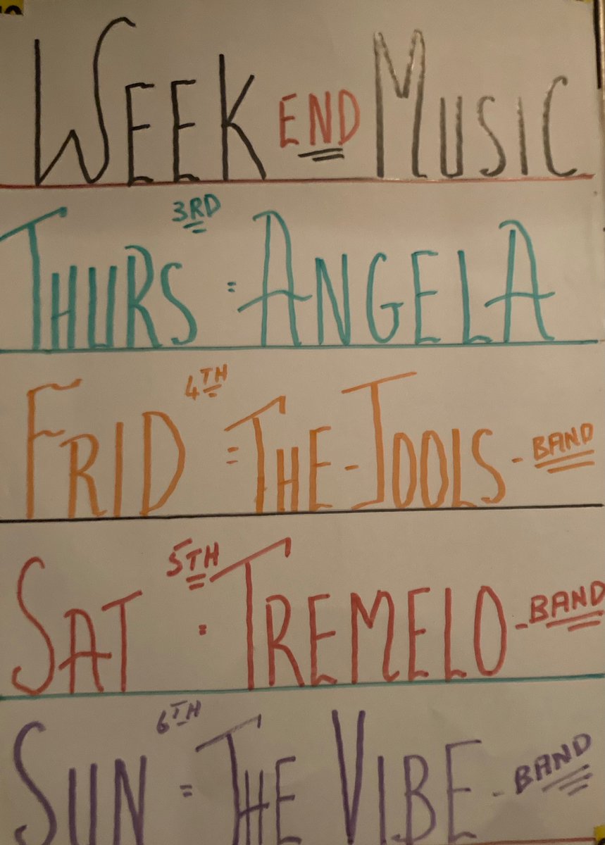 ACourtmacsherry's tweet photo. A super line up of live music starting tonight for the long weekend with
🚨 Angela Ryan
🚨The Jools
🚨Tremelo
🚨The Vibe
#WestCork #purecork #waw #AugustWeekend #CourtmacsherryFestival https://t.co/3J1DNkFhMA