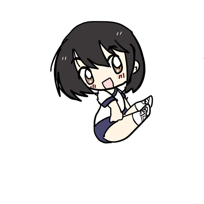 本日もお疲れ様でした!  元気かわいい!をイメージさせるものはいろいろありますが、 あれこれ手を出さず体操服で勝負していきたいと思っています。