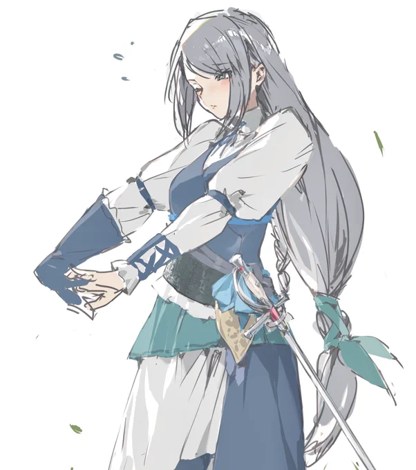 ジルの待機モーションかわいすぎ #ファイナルファンタジーXVI #FF16