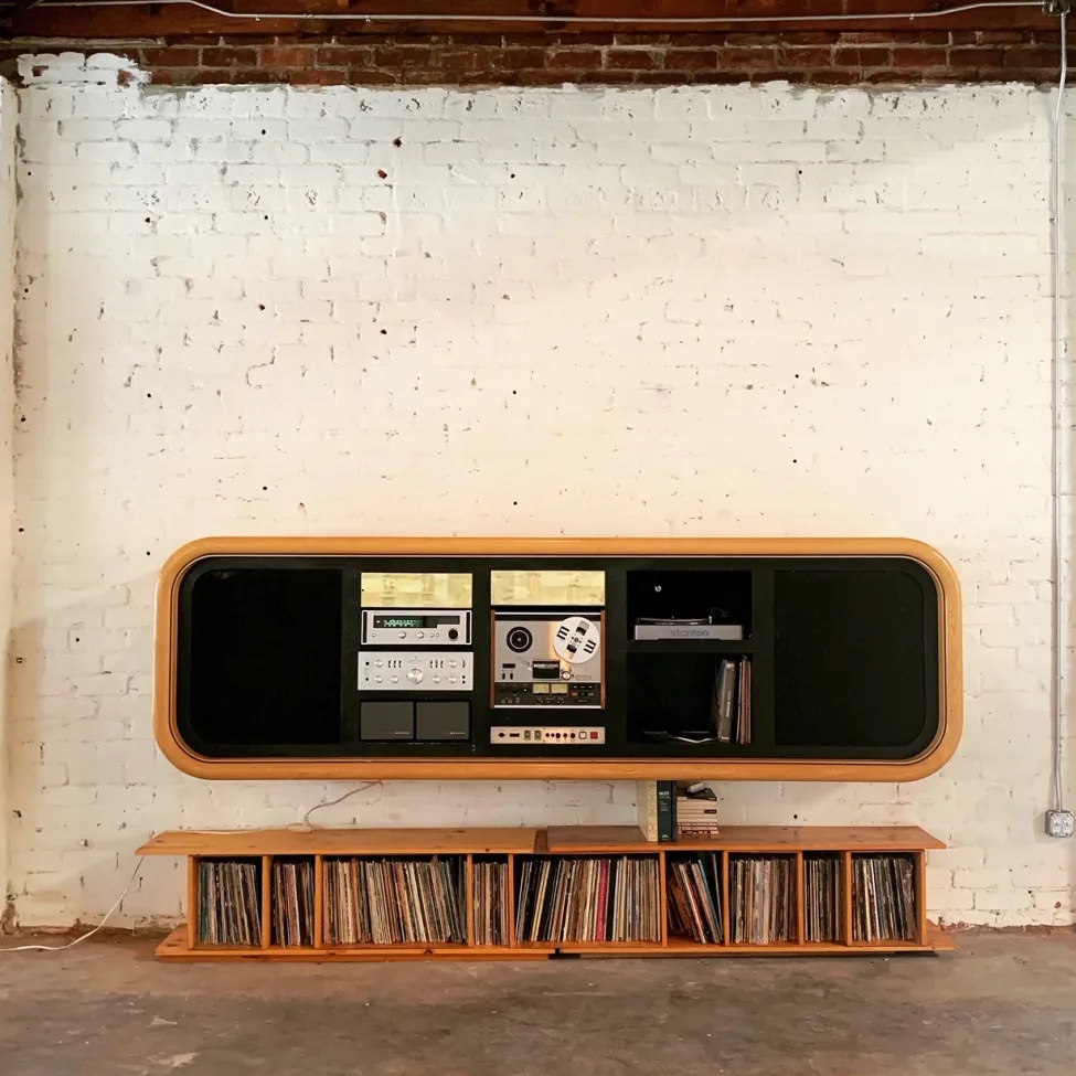 Giant Vintage Stereo System from Motley Los Angeles' Shop (2019)