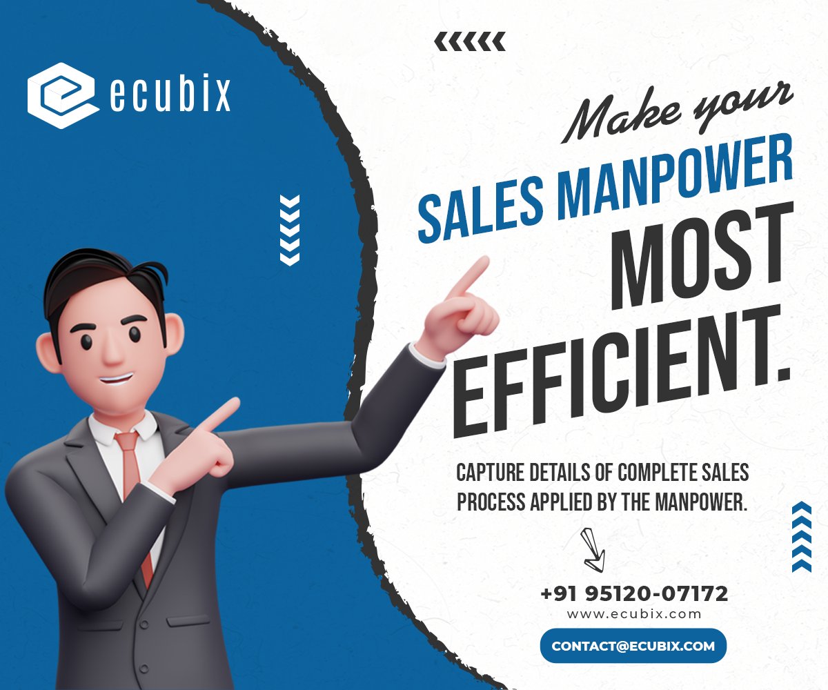 ecubixvcs's tweet image. "Unleashing the Power of Data: Empowering Your Sales Team with Smart Reporting Software - Unleash Maximum Efficiency!"
Learn more:- ecubix.com/field-force-re…
For more information write to us at contact@ecubix.com or call at 095120 07172
#BoostYourTeam #eCubixSolutions #MRReporting