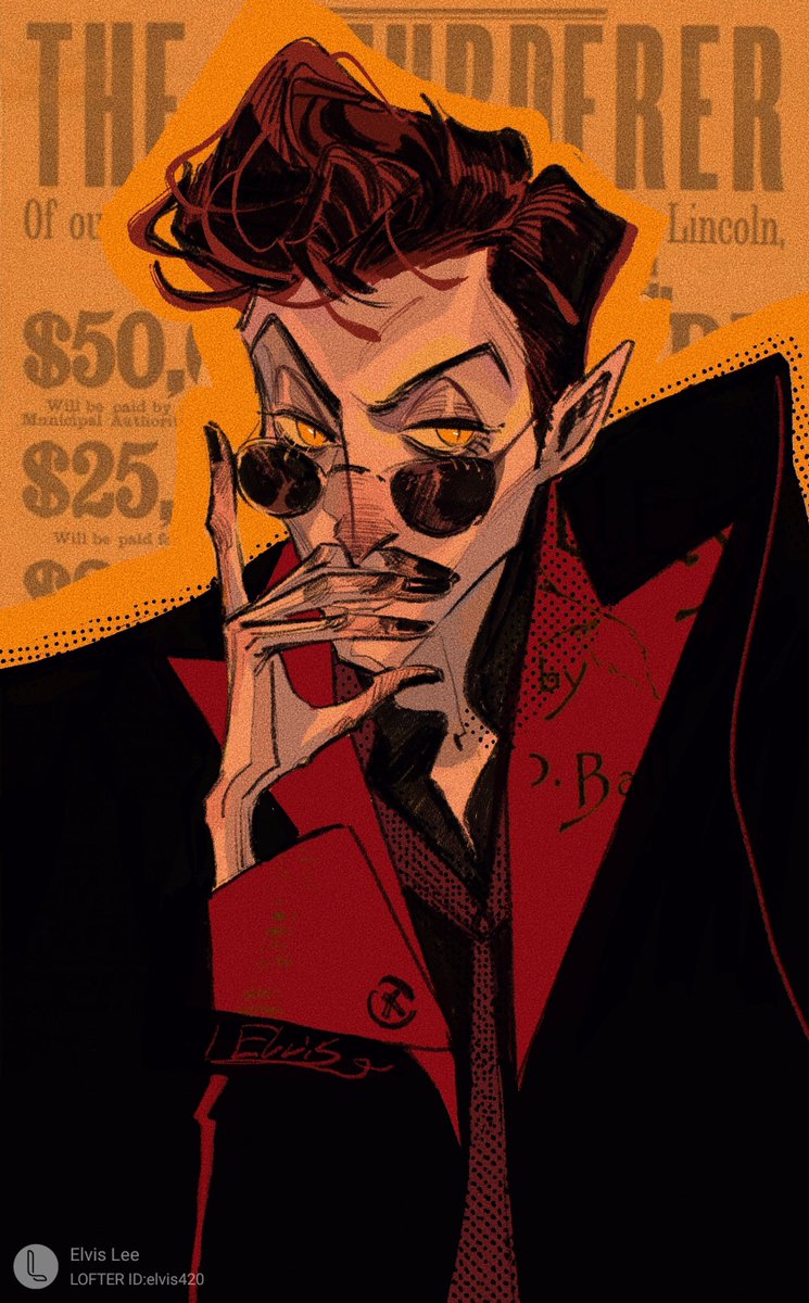 ElvisLe89422118's tweet photo. #goodomens I really love Crowley, he is sooo cool! https://t.co/UkybZbbOBZ