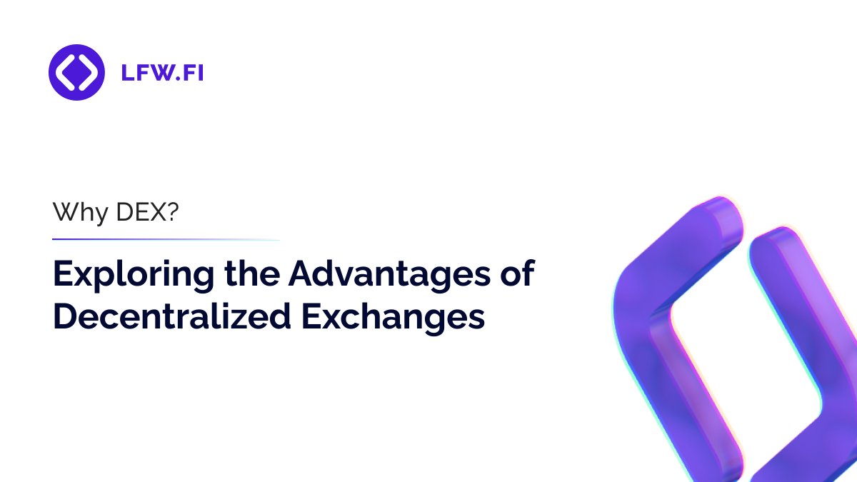 Legend_LFW's tweet photo. 🤔Do you ever wonder why DEX was created?

📚 Join us on a deep dive into the Advantages of Decentralized Exchanges (DEX) and explore the 11 essential reasons for their crucial role in Blockchain! 

💹Discover the insightful article: https://t.co/D6eV53DaNe
#LFW $LFW 
🧵 https://t.co/pZX63BbRYg