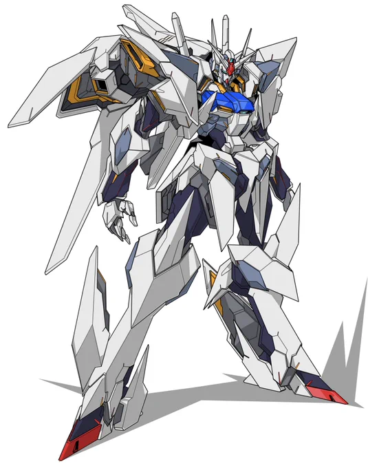 オリジナルのアナザーワールドなガンダム これくらいムッキムキなデザインがガンダムとして暴れてほしい。