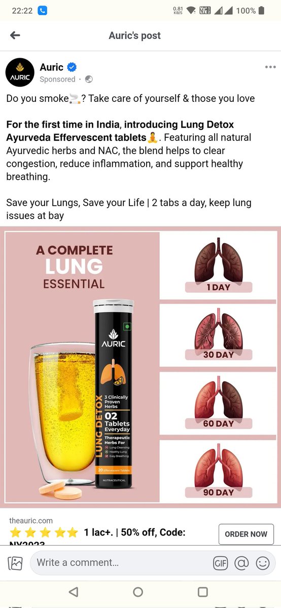 floydverma's tweet photo. @theliverdoc Here is another scam.. saw it in Facebook ads.. They just don't know that I haven't had one puff of cigarette ever in my life.. lol https://t.co/VKFlUKMbx3
