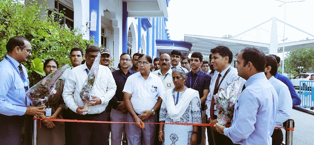 AAI Jodhpur Airport (जोधपुर एयरपोर्ट) (@aaijdhairport) on Twitter photo Today, at <a href="/aaijdhairport/">AAI Jodhpur Airport (जोधपुर एयरपोर्ट)</a> , Domestic postal cargo services were started .
On the very first day postal cargo weighing around 200 kgs were despatched through <a href="/airindia/">Air India</a> and <a href="/IndiGo6E/">IndiGo</a> to various destinations.
<a href="/AAI_Official/">Airports Authority of India</a> <a href="/aaiRedNR/">RED,Northern Region</a> Today, at <a href="/aaijdhairport/">AAI Jodhpur Airport (जोधपुर एयरपोर्ट)</a> , Domestic postal cargo services were started .
On the very first day postal cargo weighing around 200 kgs were despatched through <a href="/airindia/">Air India</a> and <a href="/IndiGo6E/">IndiGo</a> to various destinations.
<a href="/AAI_Official/">Airports Authority of India</a> <a href="/aaiRedNR/">RED,Northern Region</a>